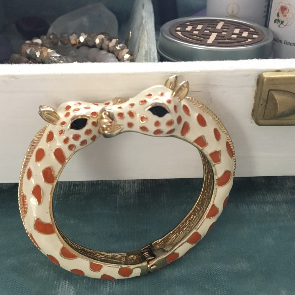 Giraffe Enamel Bracelet